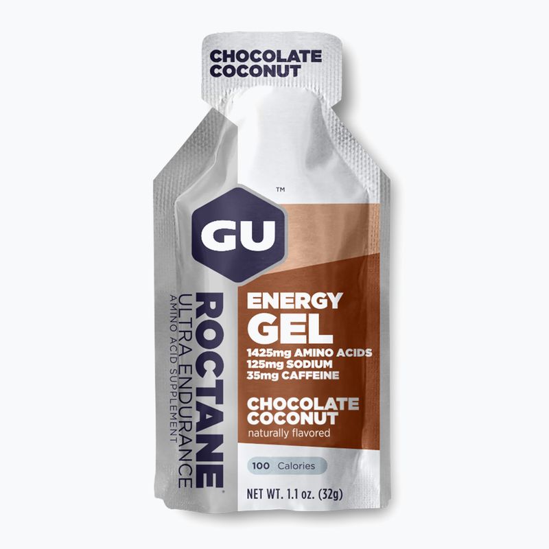 Gel energizant GU Roctane Energy Gel 32 g chocolate/coconut