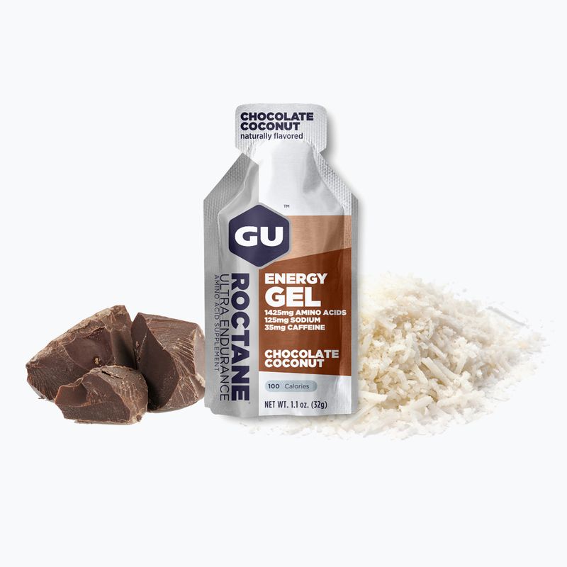 Gel energizant GU Roctane Energy Gel 32 g chocolate/coconut 2