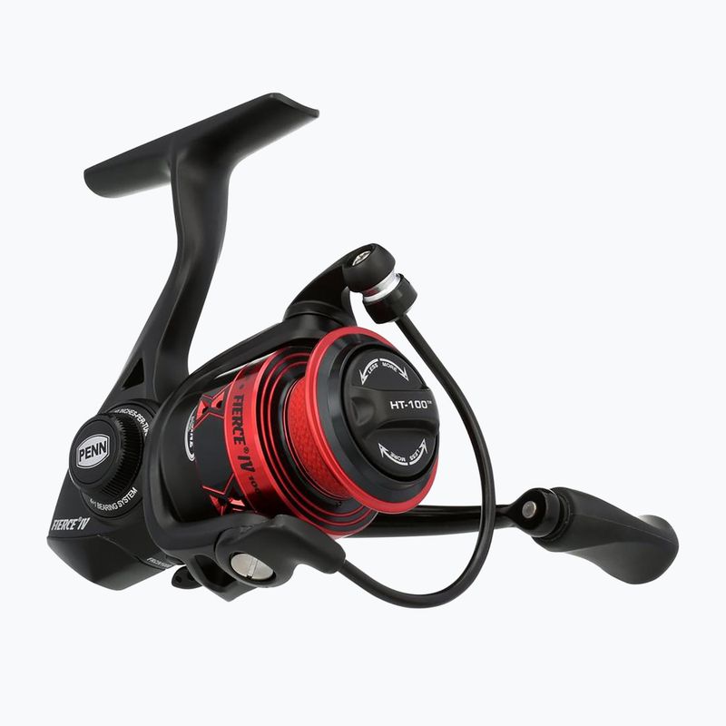 Mulinetă de spinning Penn Fierce IV black/red 4