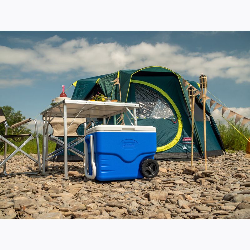 Cort de camping pentru 8-persoane Coleman Cortes Octagon Blackout Bedroom green 7