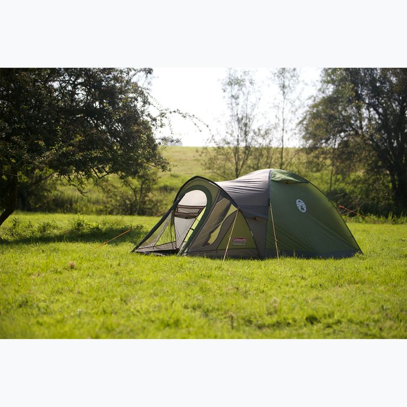 Cort de trekking pentru 3-persoane Coleman Darwin 3+ green 3