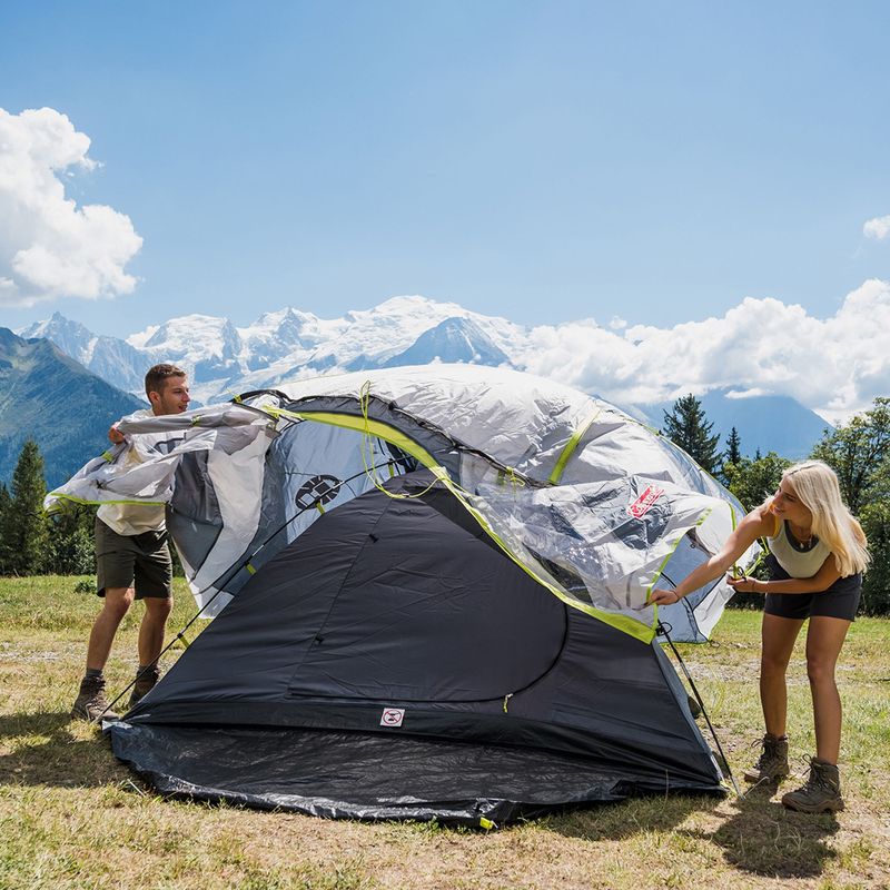 Coleman Darwin 2+ cort de camping pentru 2 persoane, gri 2176902 4