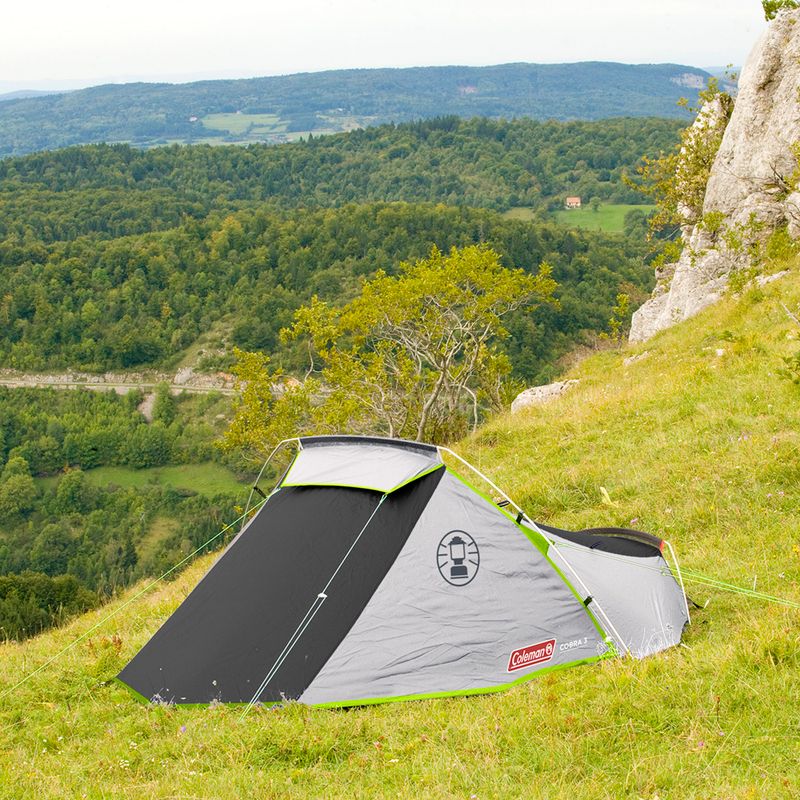 Coleman Cobra cort de trekking pentru 3 persoane gri 2176908 3