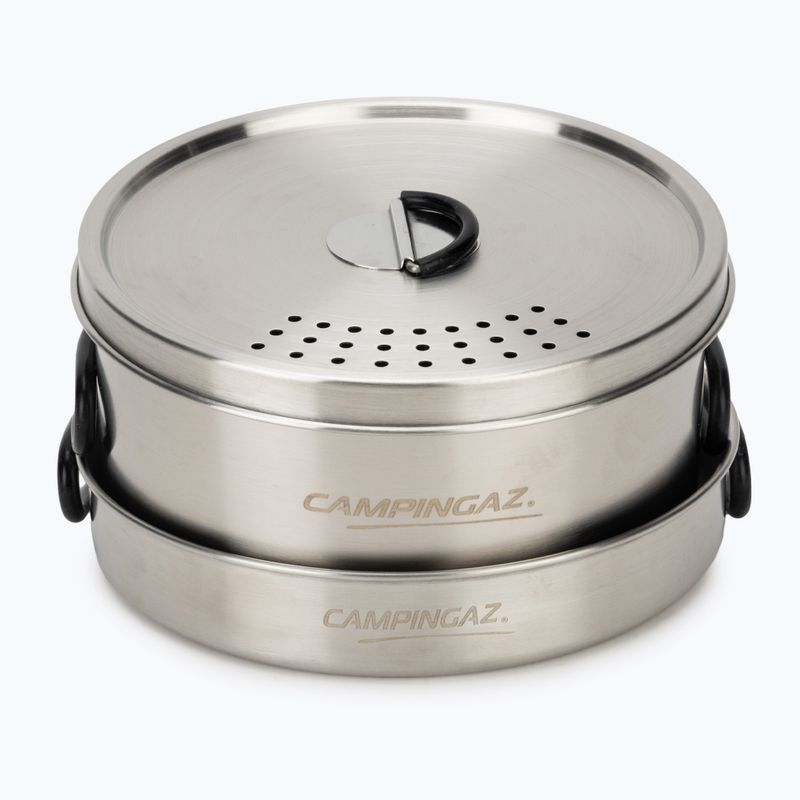 Set de vase turistice Campingaz Trekking Kit Food Inoz 2