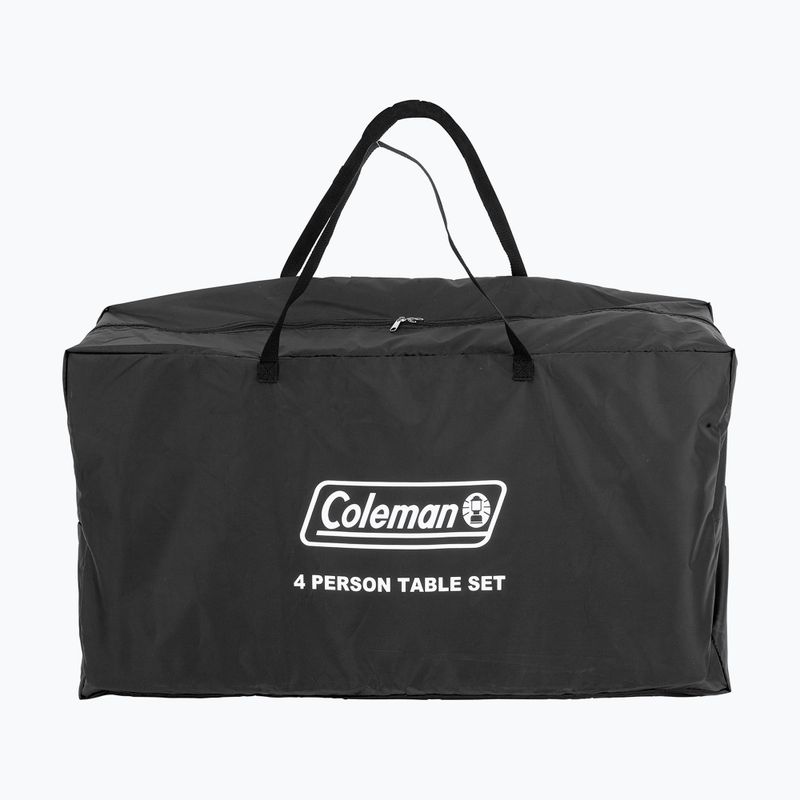 Masă turistică cu scaune Coleman 4P. grey 6