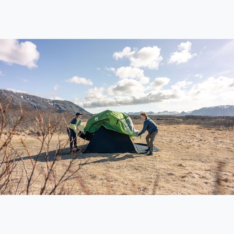 Cort de camping pentru 4-persoane Coleman Darwin 4 Plus blackout 8