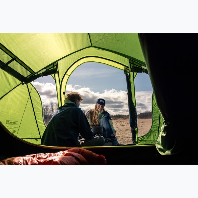 Cort de camping pentru 4-persoane Coleman Darwin 4 Plus blackout 9