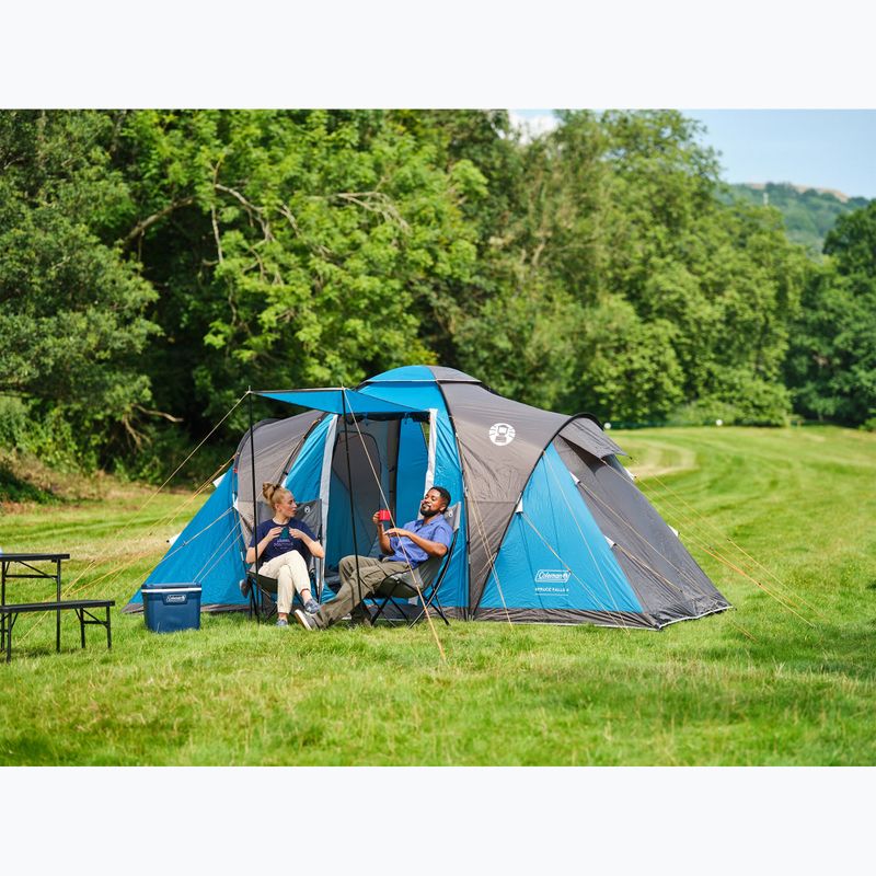 Cort de camping pentru 4-persoane Coleman Spruce Falls 4 blue 11