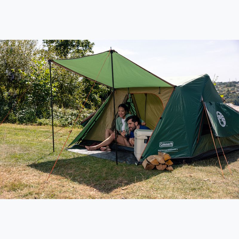 Cort de camping pentru 3-persoane Coleman Swagger 3 green 10