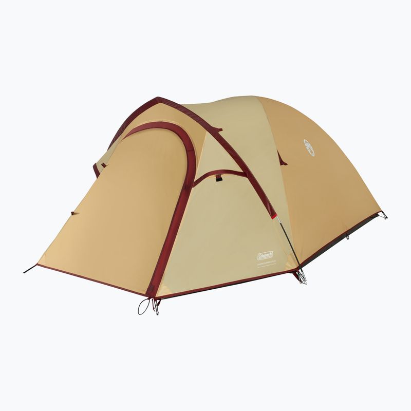 Cort de camping 3-persoane Coleman Darwin Summer 3 + beige 4