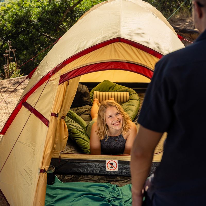 Cort de camping 3-persoane Coleman Darwin Summer 3 + beige 13