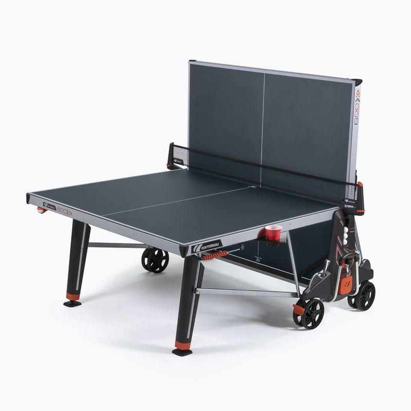 Cornilleau 600X Masă de tenis de masă pentru exterior negru 2