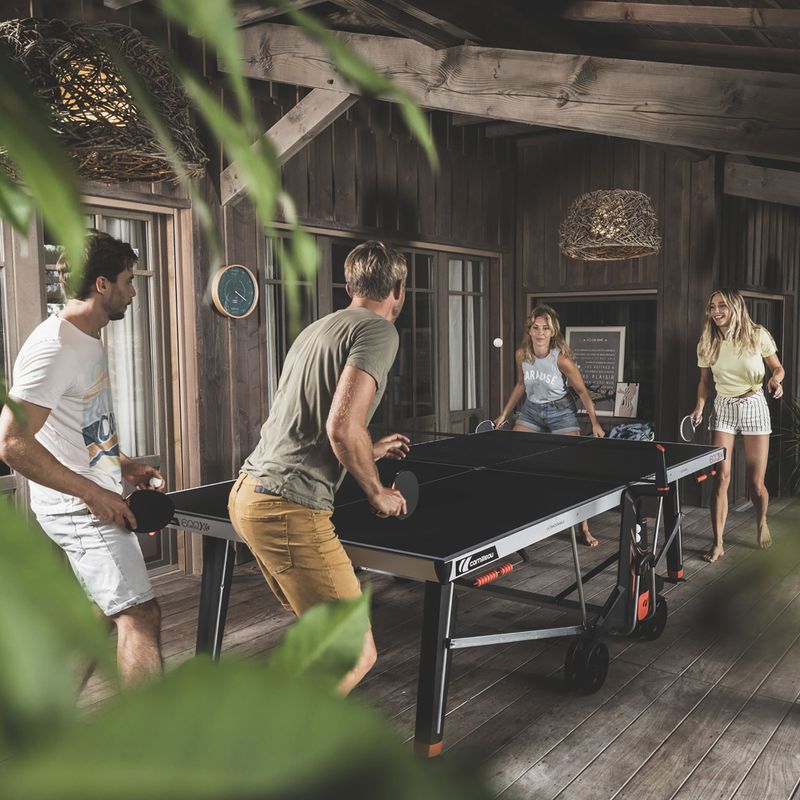 Cornilleau 600X Masă de tenis de masă pentru exterior negru 11