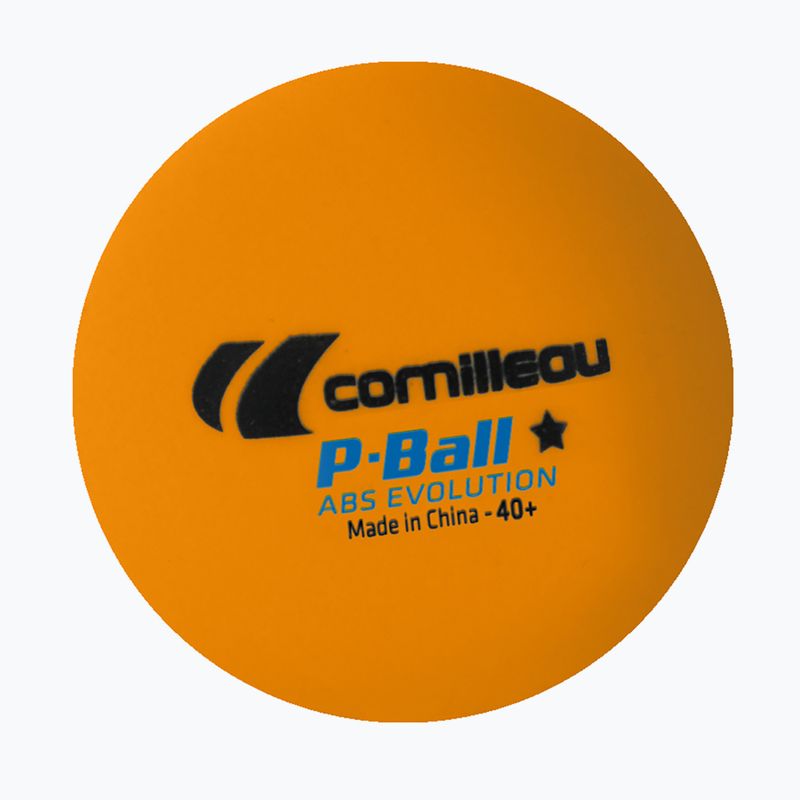 Cornilleau P-Ball* ABS EVOLUTION 72 de mingi de tenis de masă. Portocalie 2