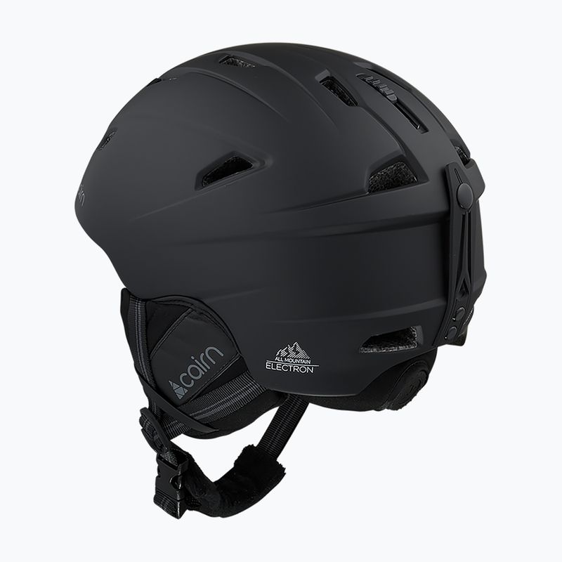 Cască de schi Cairn Electron matte black 2