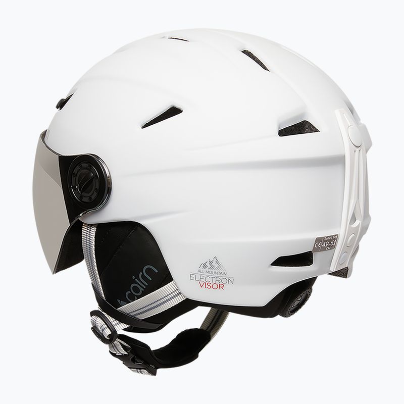 Cască de schi Cairn Electron Visor mat white 2