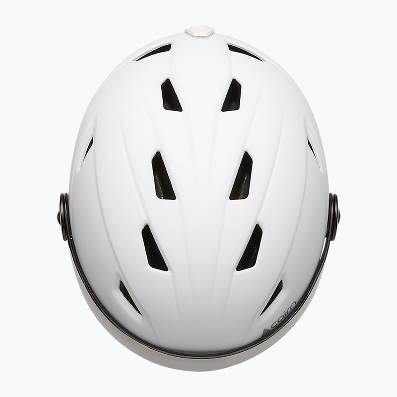 Cască de schi Cairn Electron Visor mat white 3