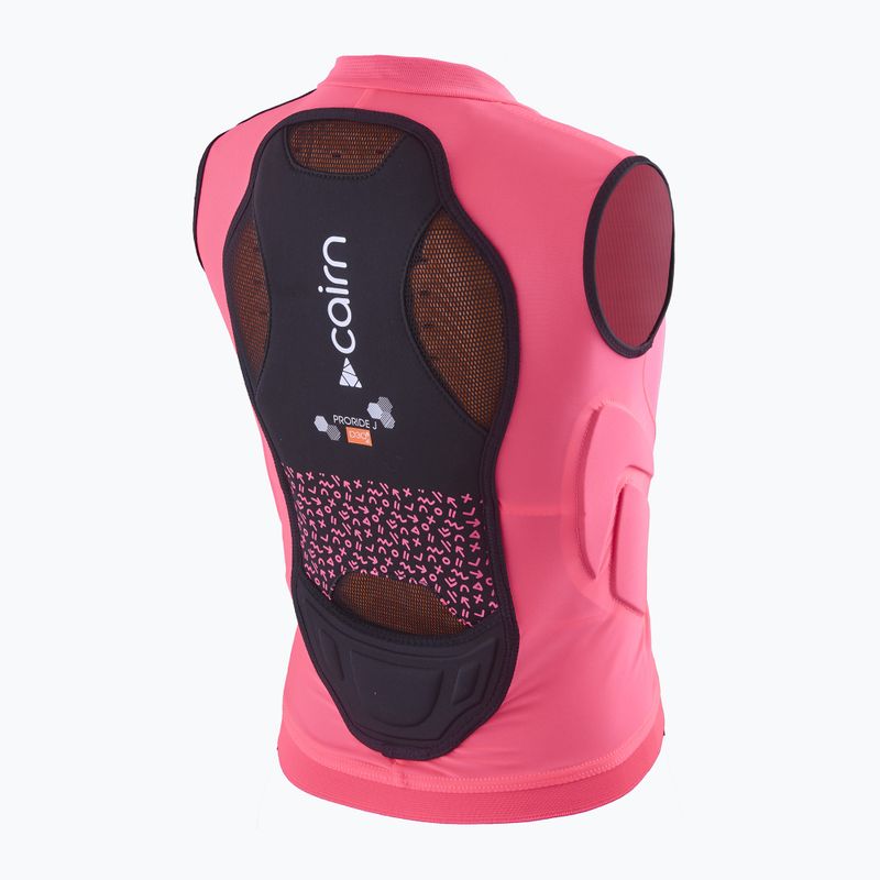 Vestă de protecție pentru copii Cairn Proride D30 Jr fluo pink 2