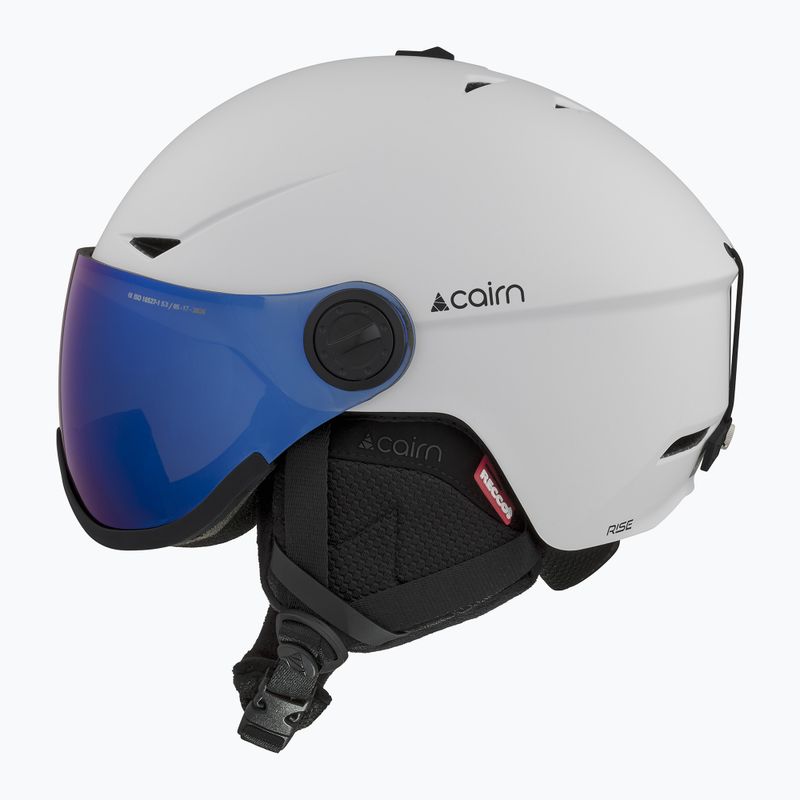 Cască de schi Cairn Rise II Visor mat white 2