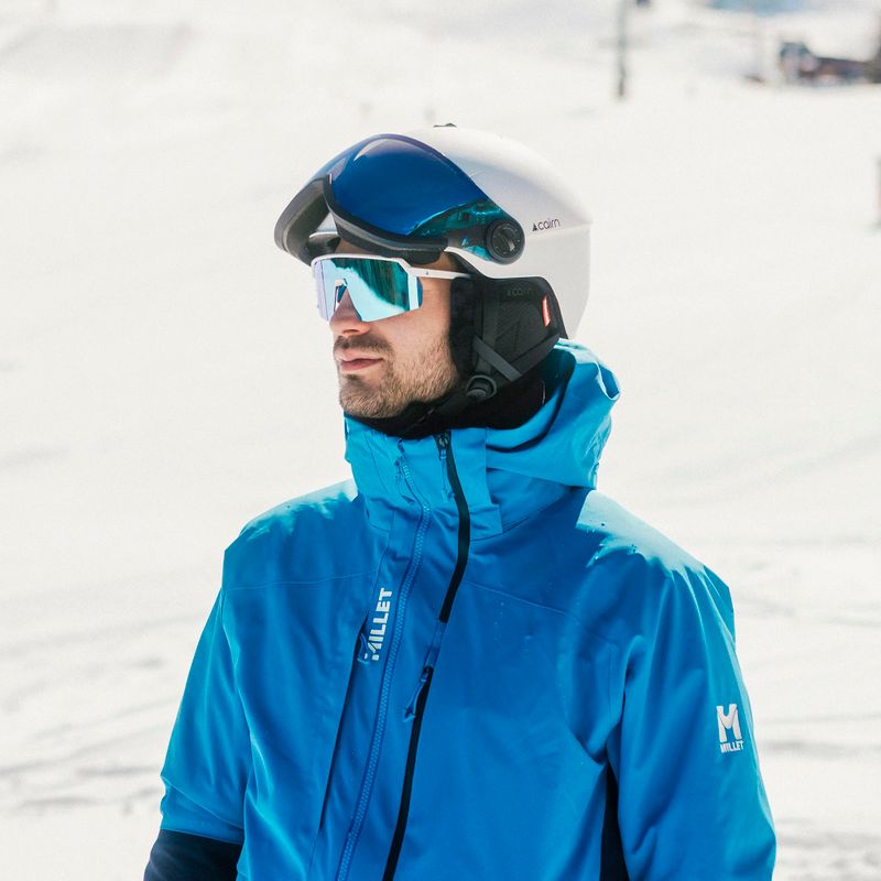 Cască de schi Cairn Rise II Visor mat white 6