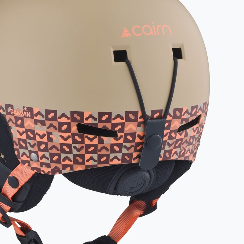 Cască de schi pentru copii Cairn Darwin Jr mat linen 5