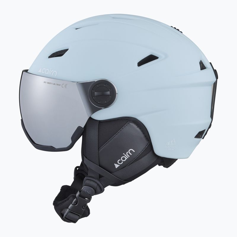 Cască de schi Cairn Electron Visor mat sky 2