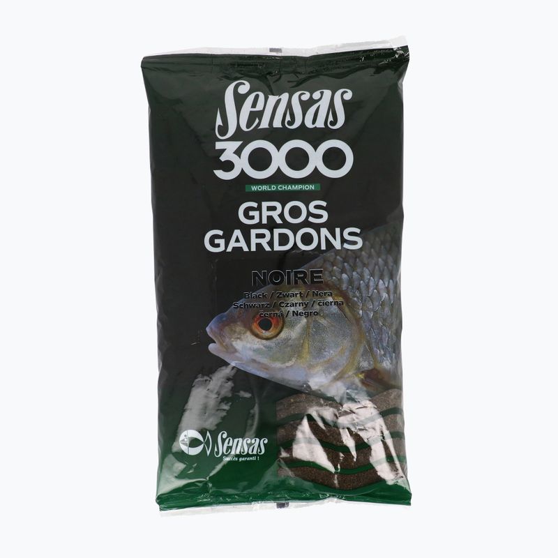 Sensas 3000 Gros Gardons Noire momeală neagră de pescuit 00232