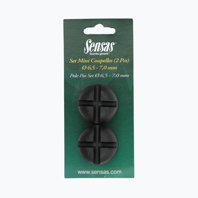 Sensas Mini Set de 2 seturi de pahare pentru momeli negru 01146 2