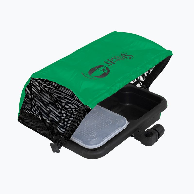 Sensas Store Carree Carree raft de scaun + 2 containere negru-verde 02953