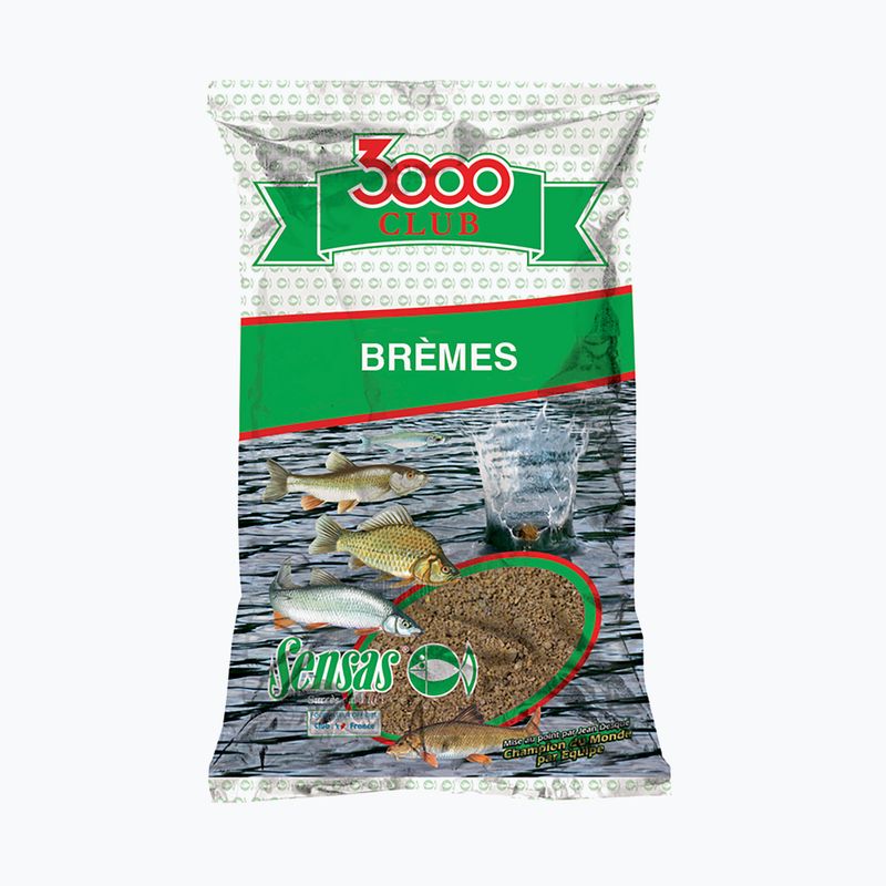 Sensas Club 3000 Bremes momeală galbenă pentru pescuit 10851