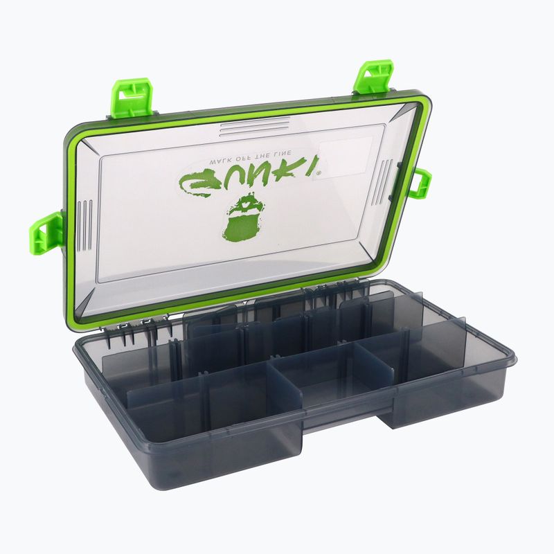 Gunki Waterproof Box Lures M verde 64865 2