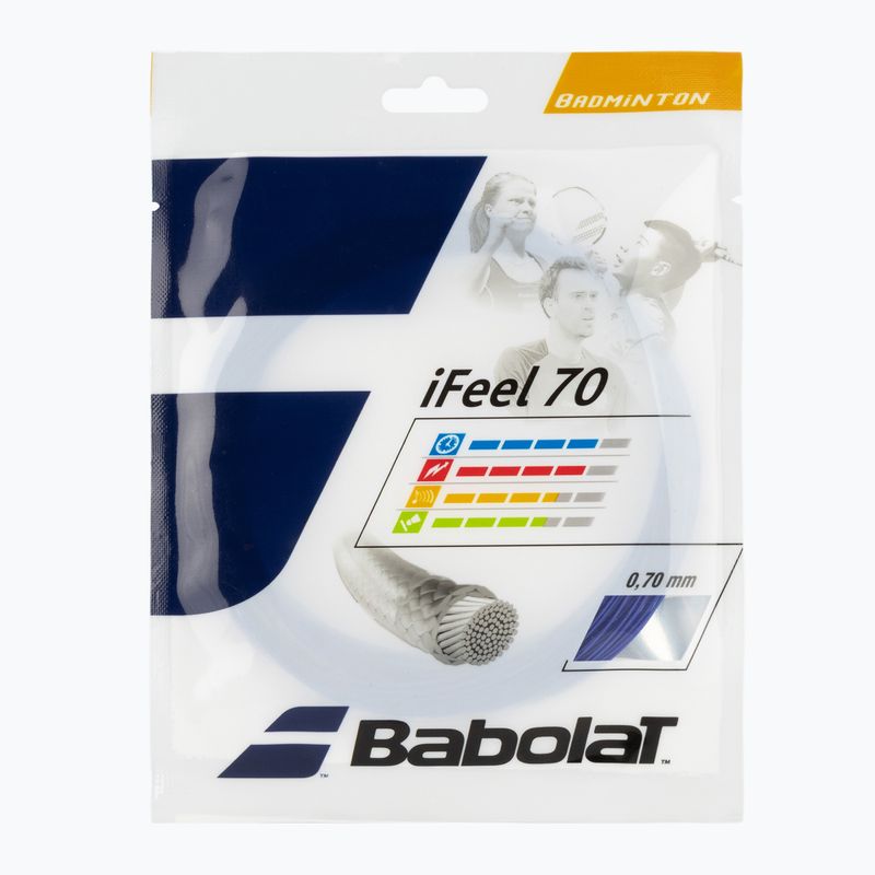 Cordaj de tenis Babolat bad.iFEEL 10,2M blue