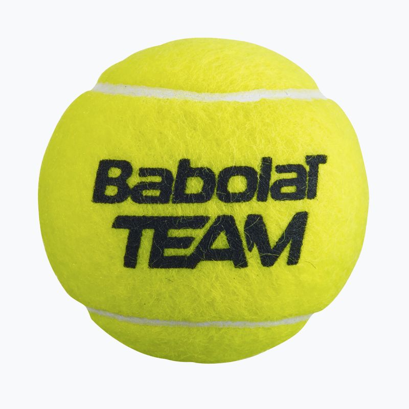 Mingi de tenis Babolat Team 4 buc. yellow 3