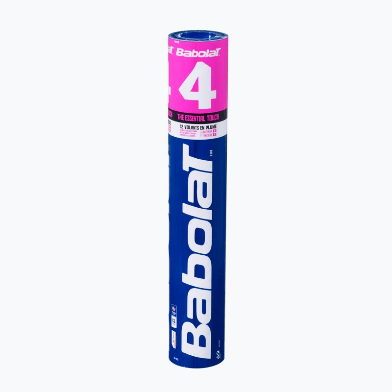 Volan de badminton BABOLAT 4 x12 (78) alb 133907