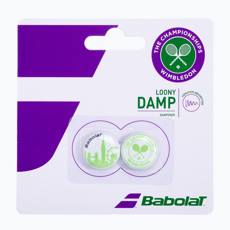 BABOLAT Amortizoare Wimbledon 2 buc. alb-verde 700044 2