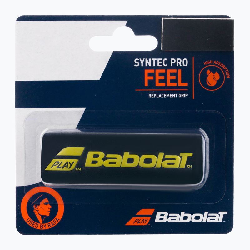 Rachetă de tenis BABOLAT Syntec Pro X1 negru și galben 670051