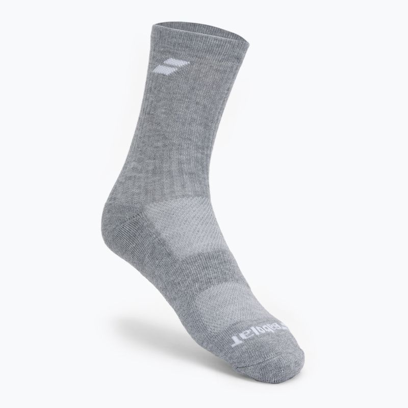 Șosete de tenis BABOLAT pachet de 3 șosete alb-gri-albastru 5UA1371 7
