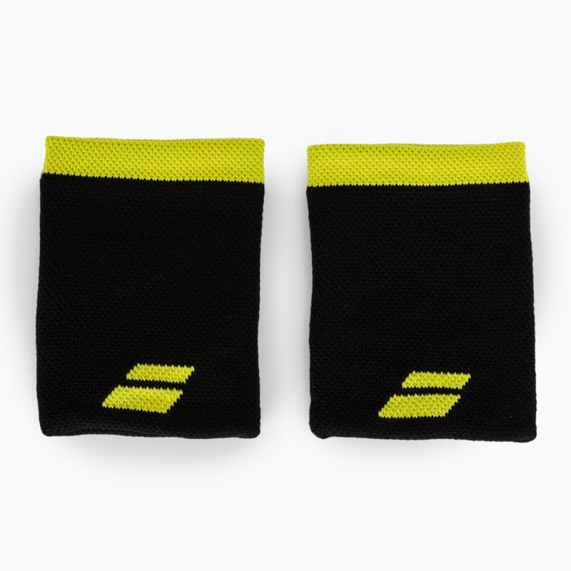 Brățară Jumbo cu logo BABOLAT negru/galben 5UA1262 2