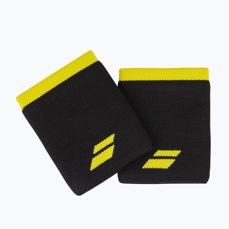 Brățară Jumbo cu logo BABOLAT negru/galben 5UA1262 3