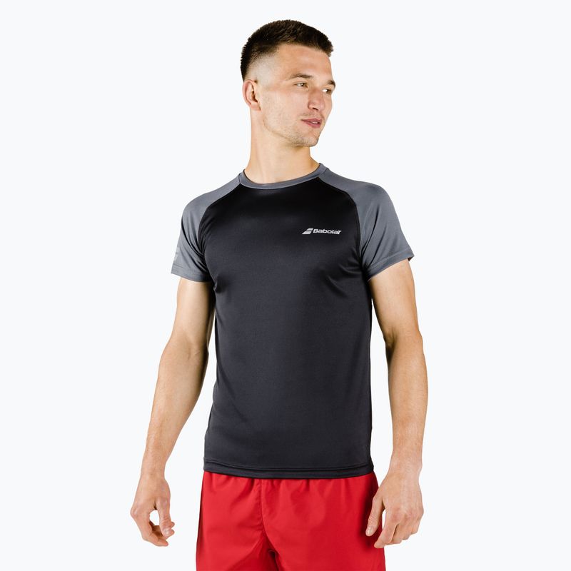 Bărbați BABOLAT Play Play Crew Neck cămașă de tenis negru 3MP1011 4