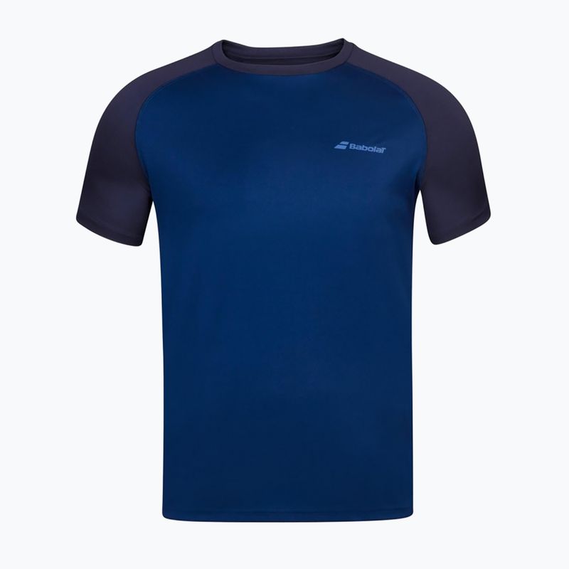 Bărbați Babolat Play Crew Neck estate albastru cămașă de tenis albastru