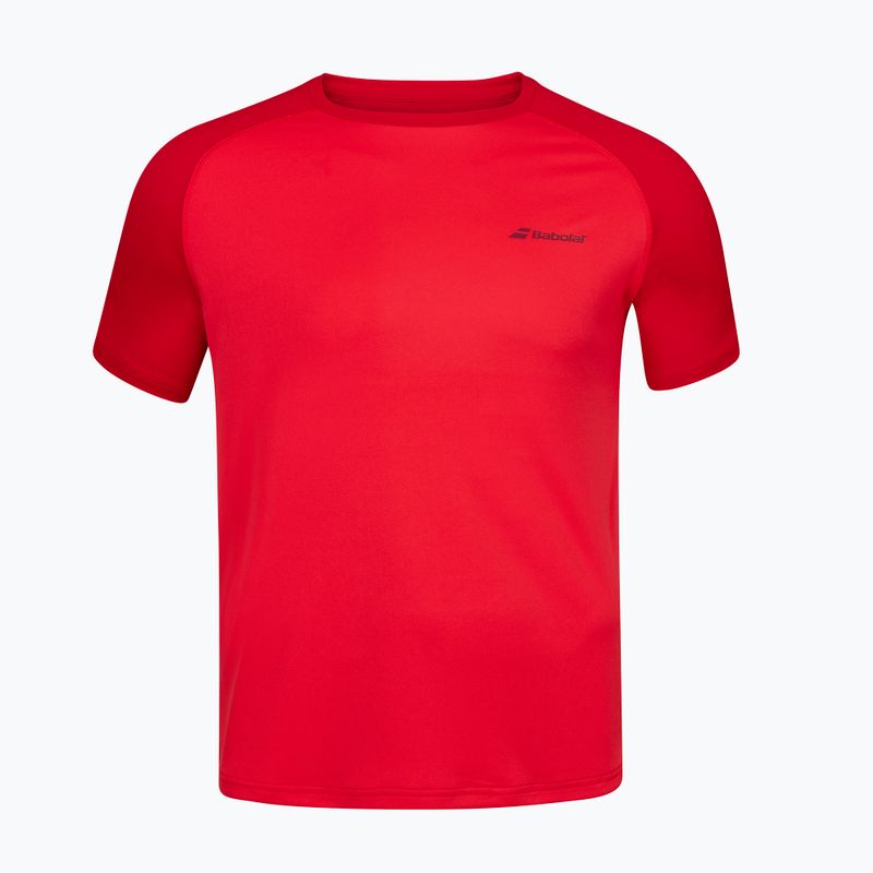 Bărbați BABOLAT Play Tricou cu gât comun roșu 3MP1011