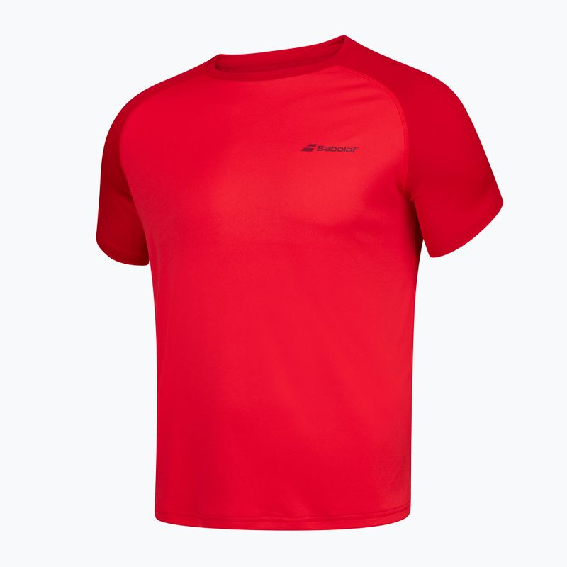 Bărbați BABOLAT Play Tricou cu gât comun roșu 3MP1011 2