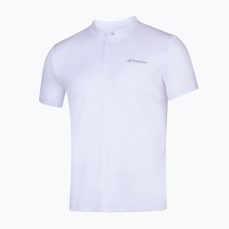 Tricou polo BABOLAT Play pentru bărbați, alb 3MP1021 2