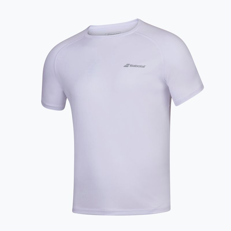 Băieți BABOLAT Play Tricou cu gât comun BABOLAT Alb 3BP1011 2