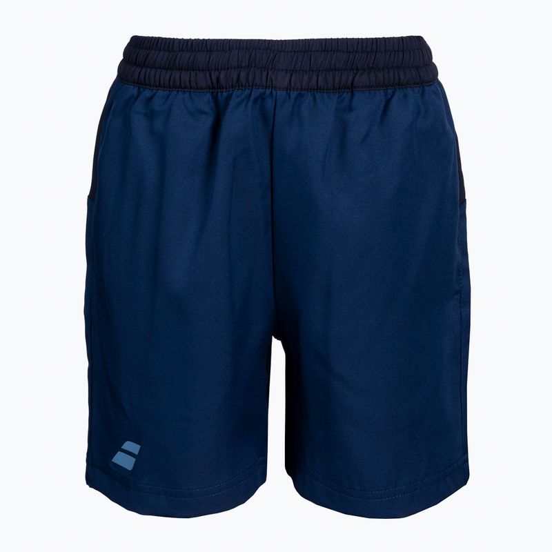 Pantaloni scurți de tenis pentru copii Babolat Play albastru marin 3BP1061