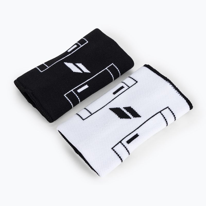 BABOLAT Brățară reversibilă JB negru și alb 5UA1281