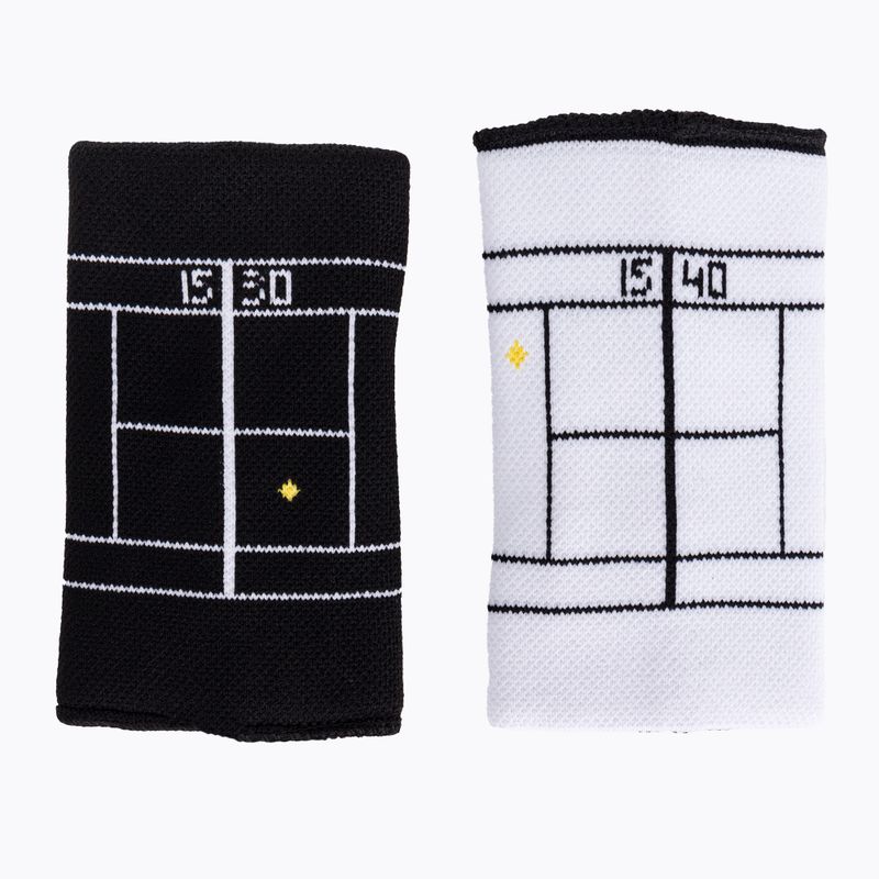 BABOLAT Brățară reversibilă JB negru și alb 5UA1281 2
