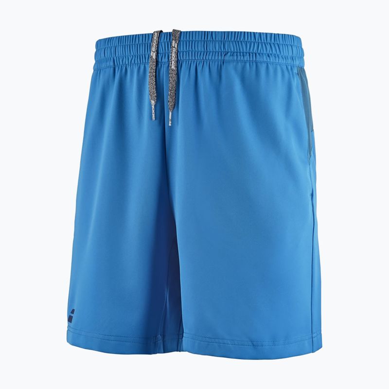 Pantaloni scurți de tenis pentru copii Babolat Play 4049 albastru aster 2