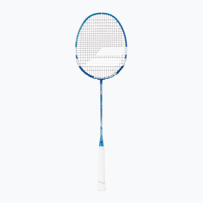 Rachetă de badminton BABOLAT 22 Satelite Origin Essential Strung FC albastru 191369